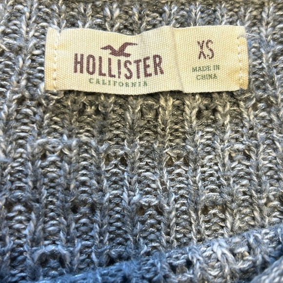 Y2K HOLLISTER KNIT & LACE SWEATER, SIZE XS - Picture 6 of 6